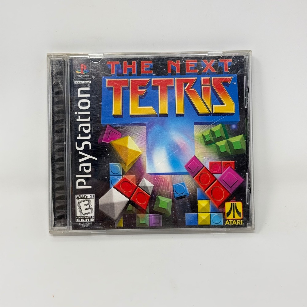 The Next Tetris Sony PlayStation PS1 Atari Hasbro 1999 NTSC SLUS-00862